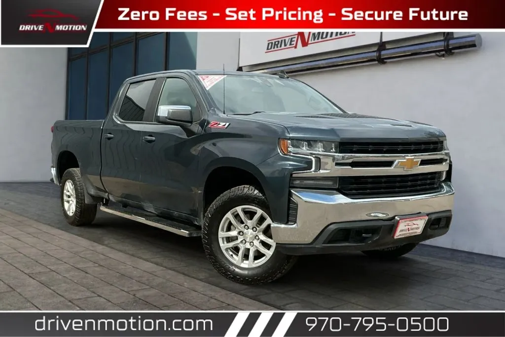 Gray 2022 Chevrolet Silverado 1500 Limited Crew Cab LT Pickup 4D 6 1/2 ft for sale in Greeley, CO