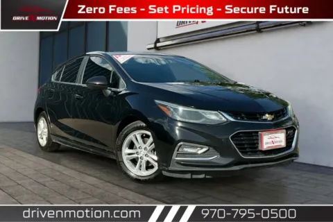 Black 2017 Chevrolet Cruze LT Hatchback 4D for sale in Greeley, CO