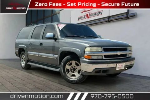 Gray 2002 Chevrolet Suburban 1500 Sport Utility for sale in Greeley, CO
