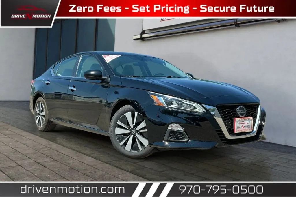 Black 2021 Nissan Altima 2.5 SV Sedan 4D for sale in Greeley, CO