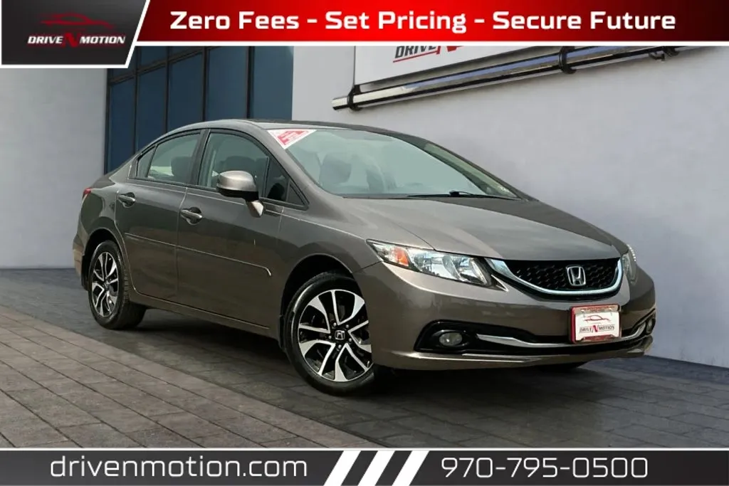 Gray 2013 Honda Civic EX-L Sedan 4D for sale in Greeley, CO