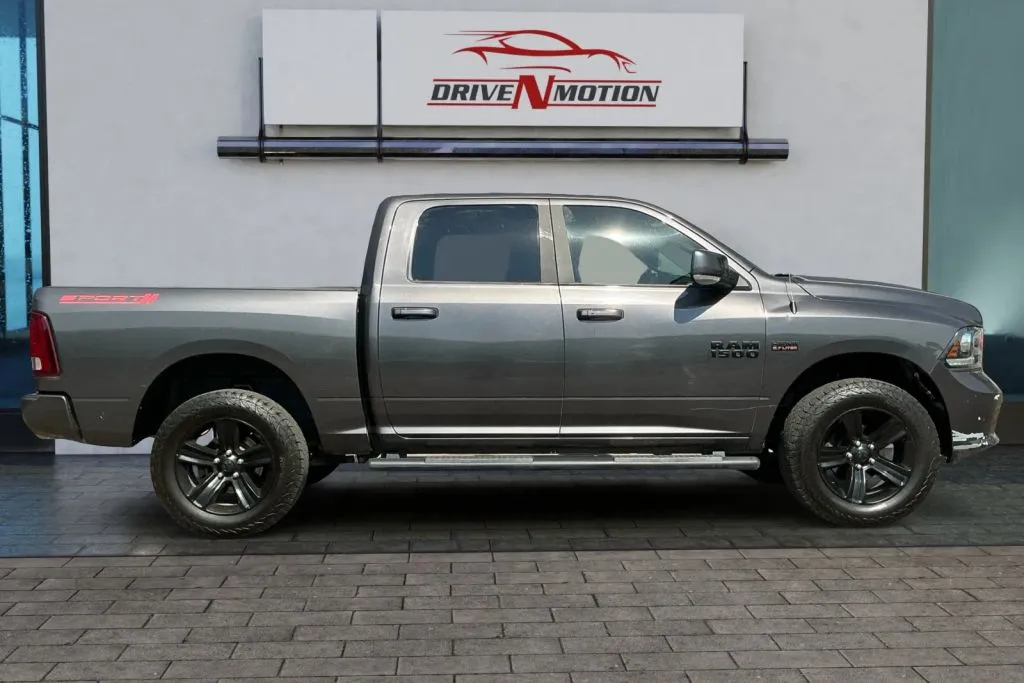 Another view of 2018 Ram 1500 Crew Cab Night Pickup 4D 5 1/2 ft for sale in Greeley, CO at Drive N-Motion Greeley