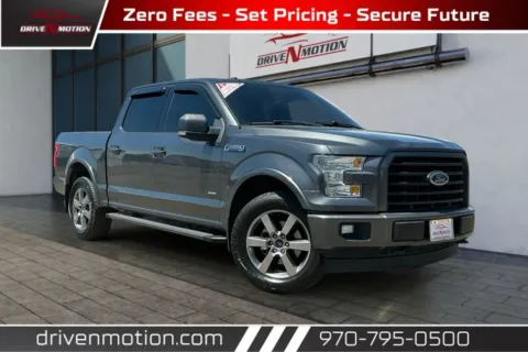 Gray 2017 Ford F-150 SuperCrew Cab XLT Pickup 4D 5 1/2 ft for sale in Greeley, CO