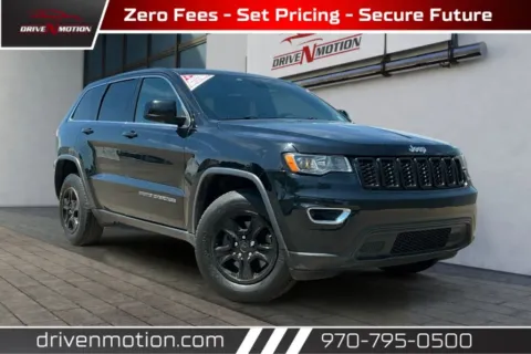 Black 2017 Jeep Grand Cherokee Laredo Sport Utility 4D for sale in Greeley, CO