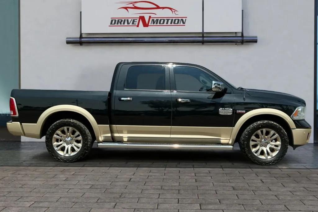 Another view of 2016 Ram 1500 Crew Cab Laramie Longhorn Pickup 4D 5 1/2 ft for sale in Greeley, CO at Drive N-Motion Greeley