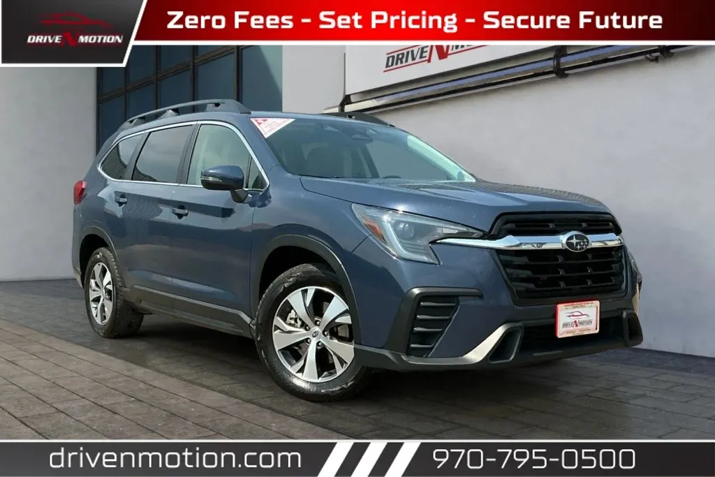 Blue 2023 Subaru Ascent Premium Sport Utility 4D for sale in Greeley, CO