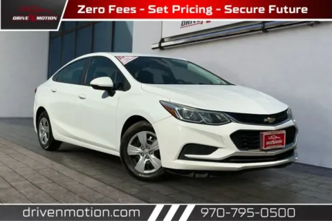 White 2017 Chevrolet Cruze LS Sedan 4D for sale in Greeley, CO