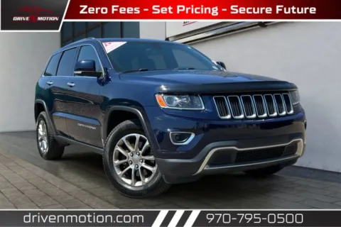 Blue 2014 Jeep Grand Cherokee Limited Sport Utility 4D for sale in Greeley, CO