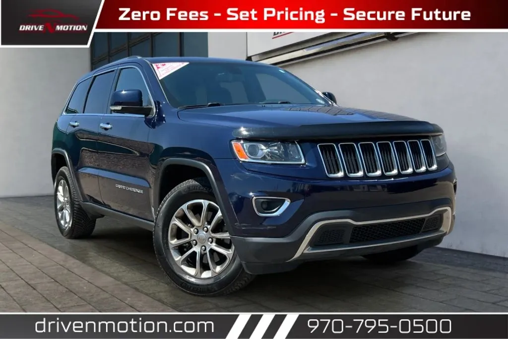 Blue 2014 Jeep Grand Cherokee Limited Sport Utility 4D for sale in Greeley, CO