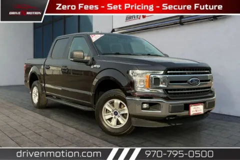 Black 2018 Ford F-150 SuperCrew Cab XLT Pickup 4D 5 1/2 ft for sale in Greeley, CO