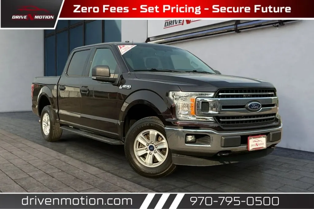 Black 2018 Ford F-150 SuperCrew Cab XLT Pickup 4D 5 1/2 ft for sale in Greeley, CO