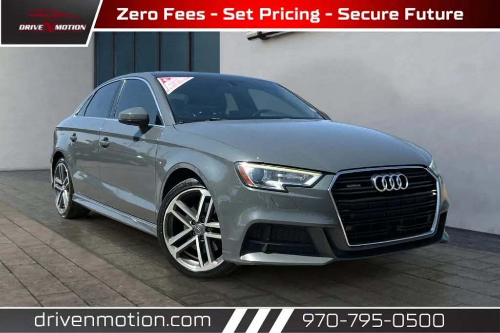 Gray 2017 Audi A3 Premium Plus Sedan 4D for sale in Greeley, CO