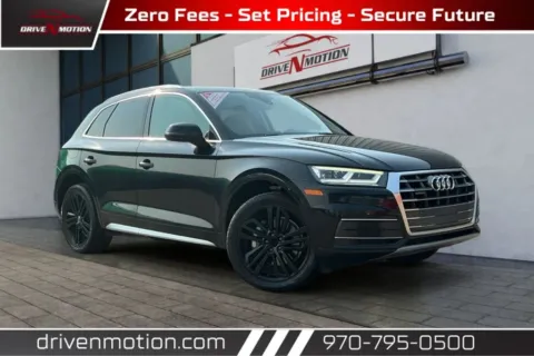 Black 2018 Audi Q5 Premium Plus Sport Utility 4D for sale in Greeley, CO