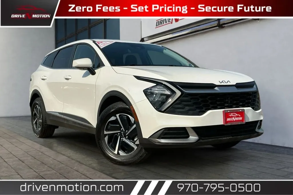 White 2023 Kia Sportage Hybrid LX Sport Utility 4D for sale in Greeley, CO