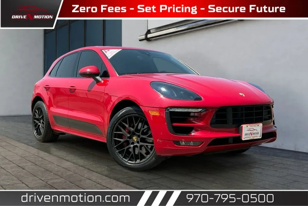 Red 2017 Porsche Macan GTS Sport Utility 4D for sale in Greeley, CO