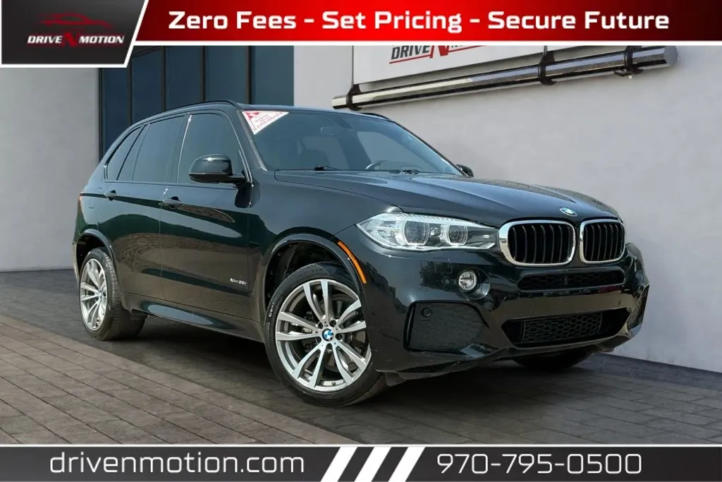 Black 2017 BMW X5 xDrive35i Sport Utility 4D for sale in Greeley, CO