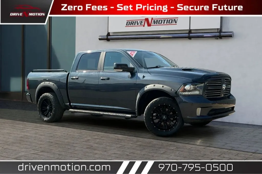 Black 2017 Ram 1500 Crew Cab Sport Pickup 4D 5 1/2 ft for sale in Greeley, CO