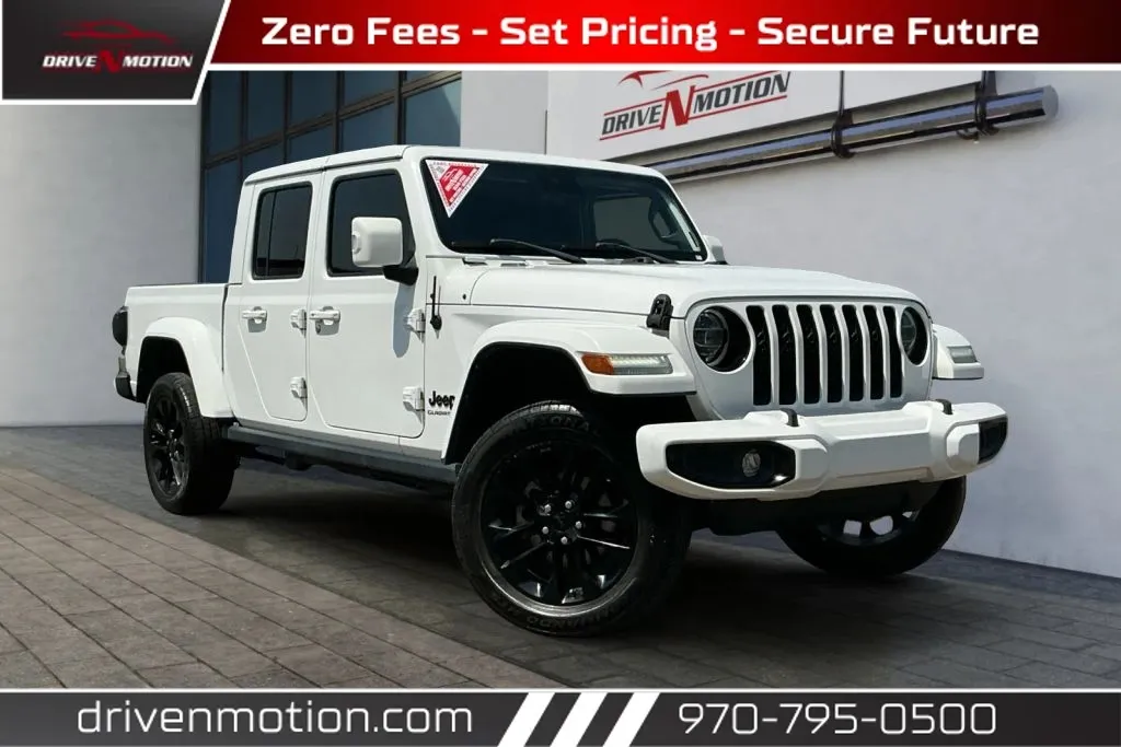 White 2022 Jeep Gladiator High Altitude Pickup 4D 5 ft for sale in Greeley, CO