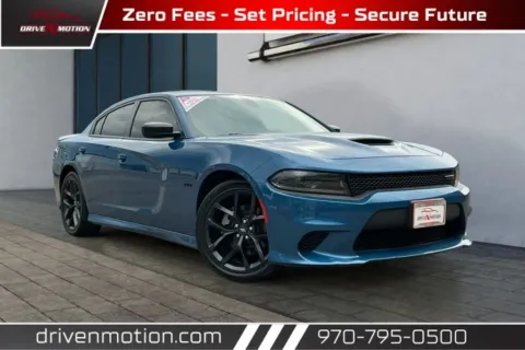 Blue 2023 Dodge Charger R/T Sedan 4D for sale in Greeley, CO
