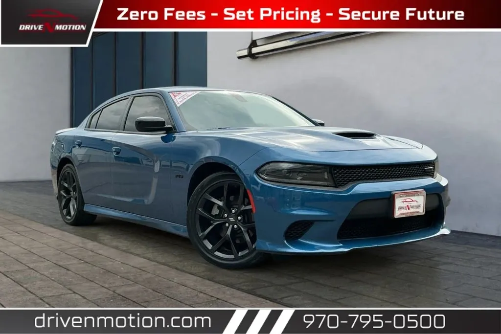 Blue 2023 Dodge Charger R/T Sedan 4D for sale in Greeley, CO