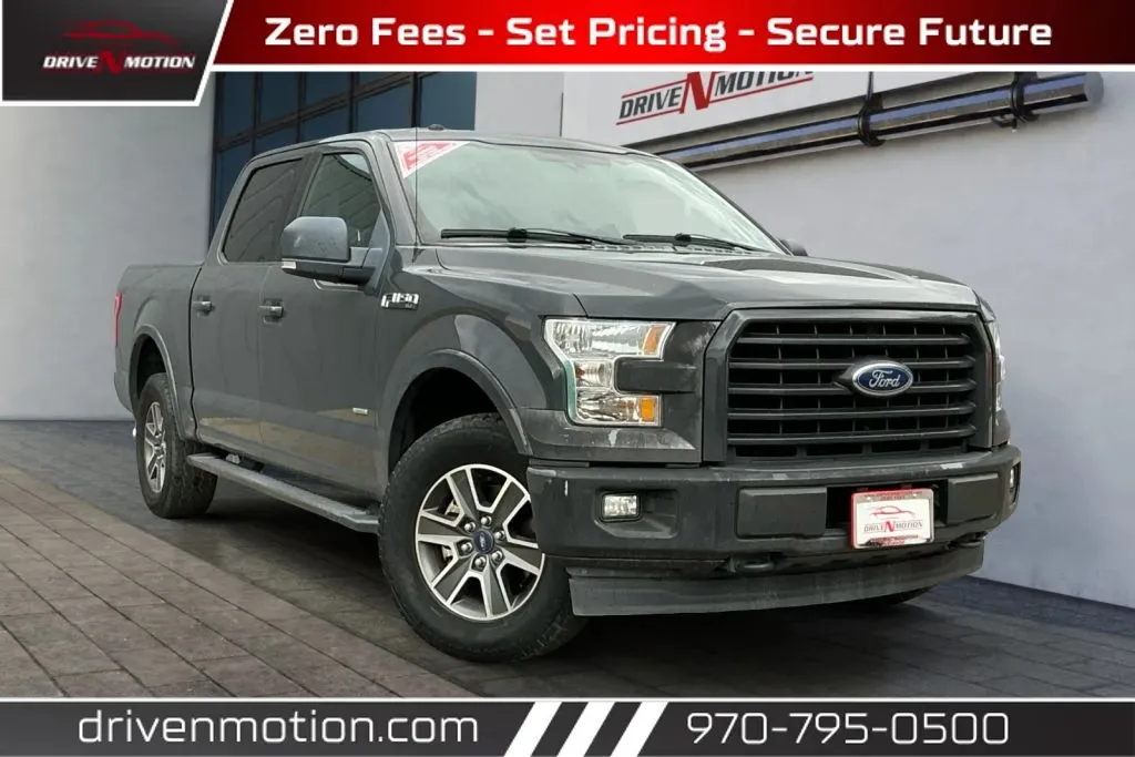Gray 2017 Ford F-150 SuperCrew Cab XLT Pickup 4D 5 1/2 ft for sale in Greeley, CO
