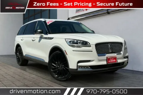 White 2020 Lincoln Aviator Reserve Sport Utility 4D for sale in Greeley, CO