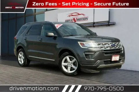 Silver 2018 Ford Explorer XLT Sport Utility 4D for sale in Greeley, CO