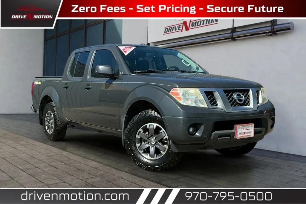 Black 2014 Nissan Frontier Crew Cab PRO-4X Pickup 4D 5 ft for sale in Greeley, CO