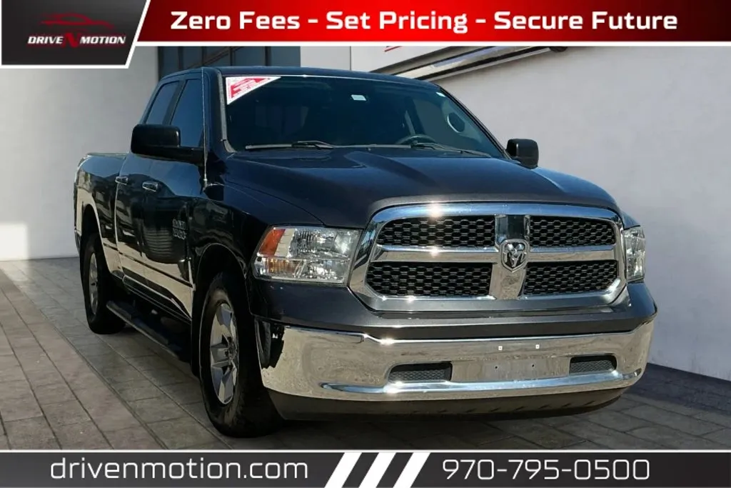 Gray 2017 Ram 1500 Quad Cab SLT Pickup 4D 6 1/3 ft for sale in Greeley, CO