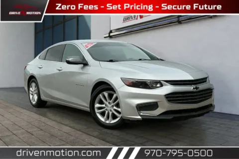 Silver 2018 Chevrolet Malibu LT Sedan 4D for sale in Greeley, CO