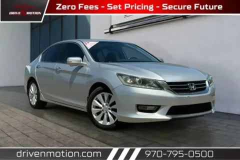 Silver 2013 Honda Accord EX-L Sedan 4D for sale in Greeley, CO