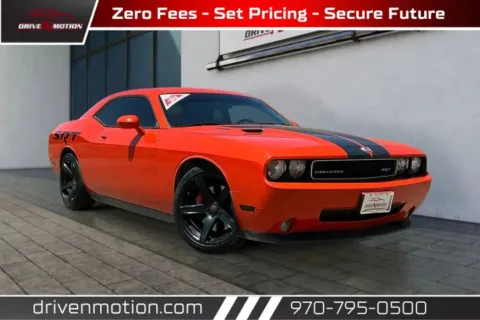 Orange 2009 Dodge Challenger SRT8 Coupe 2D for sale in Greeley, CO