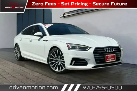 White 2018 Audi A5 Premium Plus Sedan 4D for sale in Greeley, CO