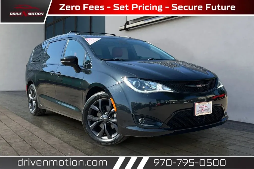 Black 2020 Chrysler Pacifica Red S Minivan 4D for sale in Greeley, CO