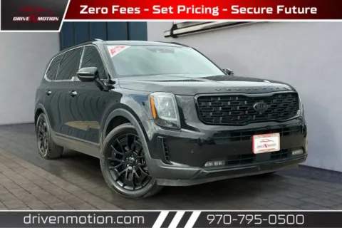 Black 2021 Kia Telluride SX Sport Utility 4D for sale in Greeley, CO