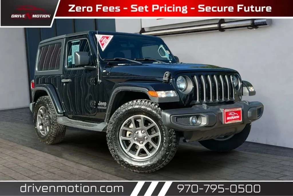 Black 2021 Jeep Wrangler 80th Edition Sport Utility 2D for sale in Greeley, CO