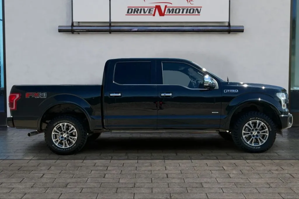 Another view of 2017 Ford F-150 SuperCrew Cab Platinum Pickup 4D 5 1/2 ft for sale in Greeley, CO at Drive N-Motion Greeley
