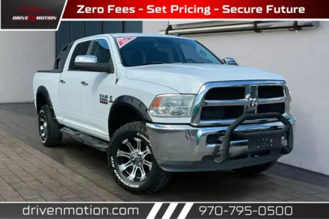 White 2017 Ram 2500 Crew Cab SLT Pickup 4D 6 1/3 ft for sale in Greeley, CO