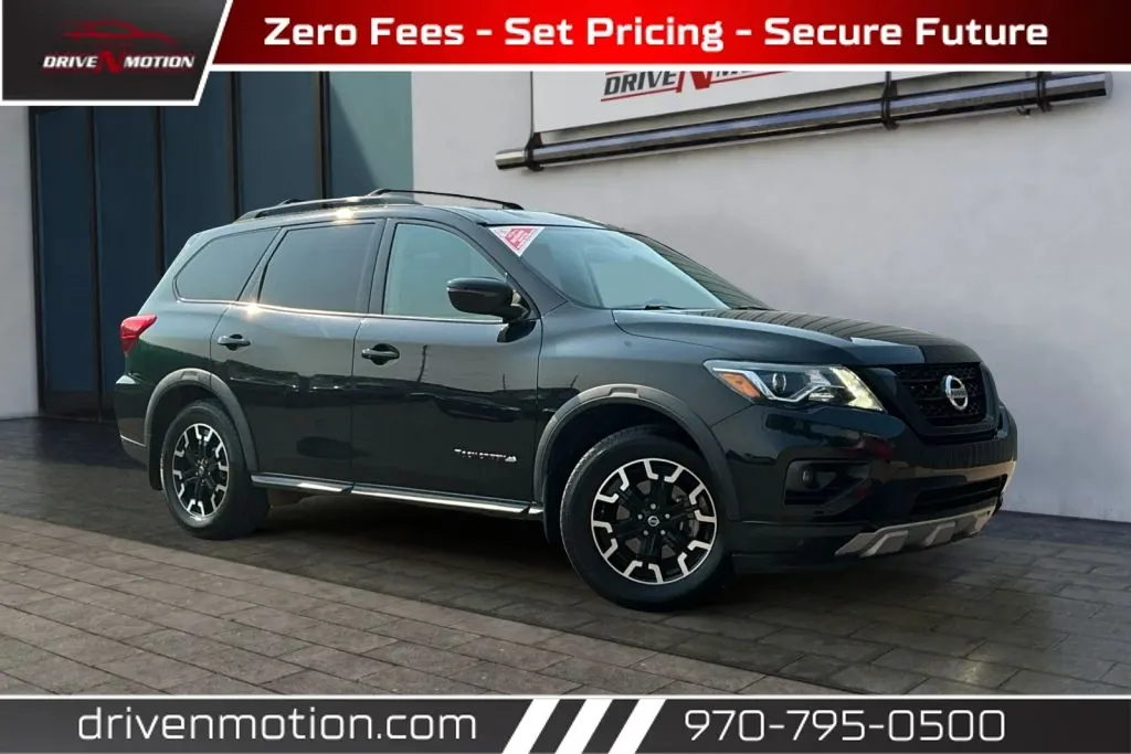 Black 2019 Nissan Pathfinder SV Sport Utility 4D for sale in Greeley, CO