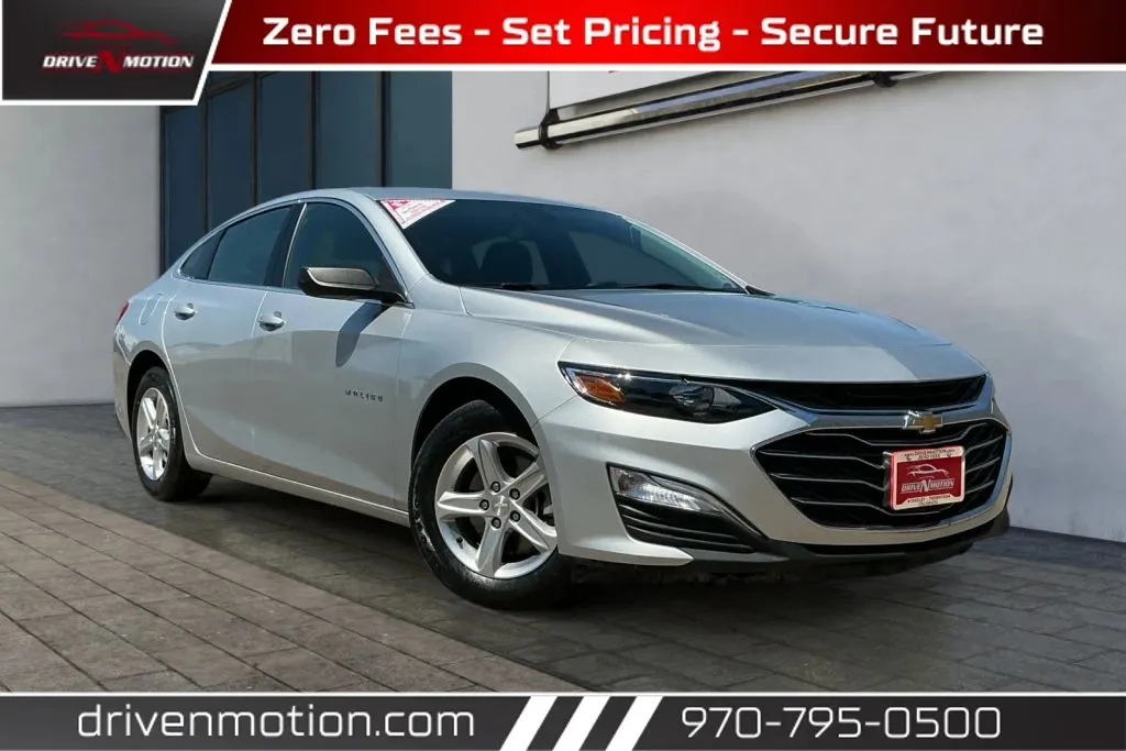 Silver 2020 Chevrolet Malibu LS Sedan 4D for sale in Greeley, CO