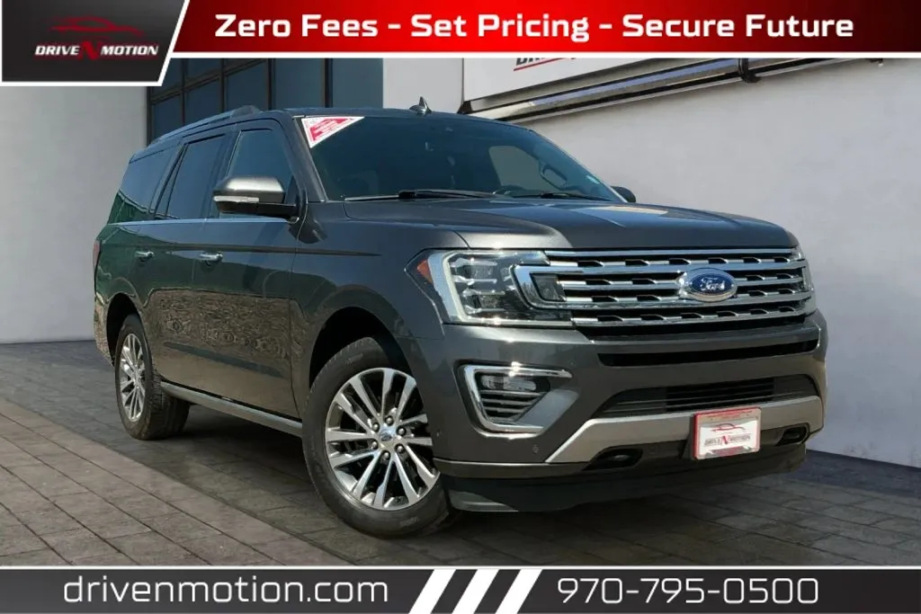 Gray 2018 Ford Expedition Limited Sport Utility 4D for sale in Greeley, CO