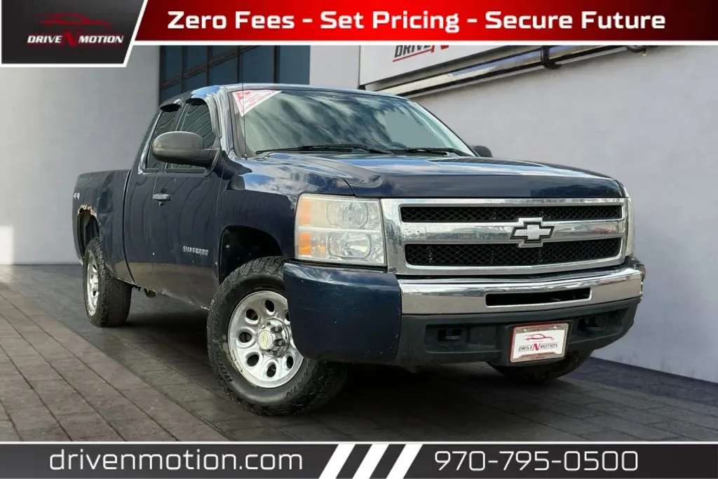 Blue 2011 Chevrolet Silverado 1500 Extended Cab LT Pickup 4D 6 1/2 ft for sale in Greeley, CO