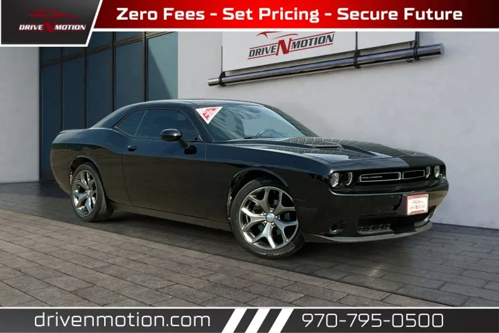Black 2016 Dodge Challenger SXT Coupe 2D for sale in Greeley, CO