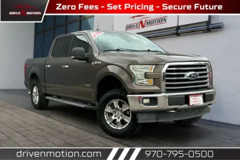 Brown 2017 Ford F-150 SuperCrew Cab XLT Pickup 4D 5 1/2 ft for sale in Greeley, CO