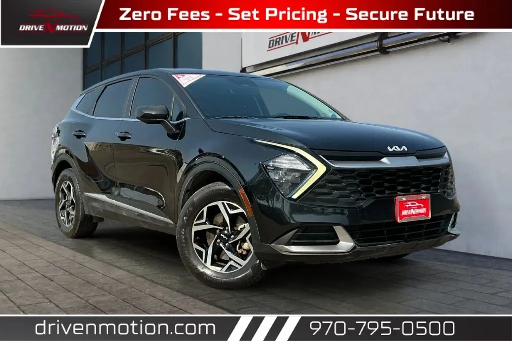Black 2023 Kia Sportage LX Sport Utility 4D for sale in Greeley, CO