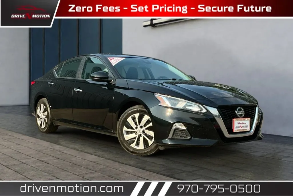 Black 2021 Nissan Altima 2.5 S Sedan 4D for sale in Greeley, CO