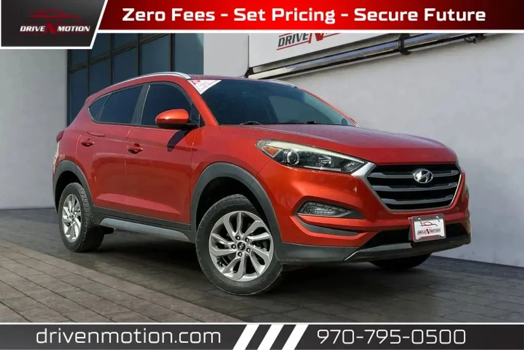 Red 2017 Hyundai Tucson SE Sport Utility 4D for sale in Greeley, CO
