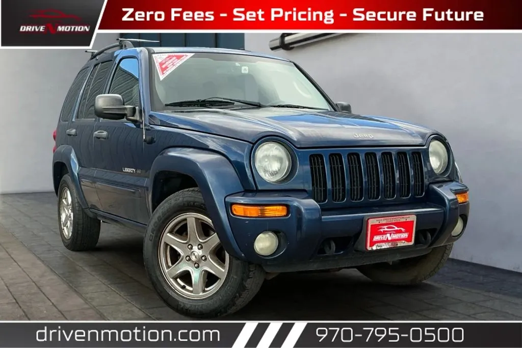 Blue 2003 Jeep Liberty Limited Edition Sport Utility 4D for sale in Greeley, CO