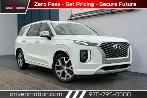 White 2021 Hyundai Palisade Limited Sport Utility 4D for sale in Greeley, CO