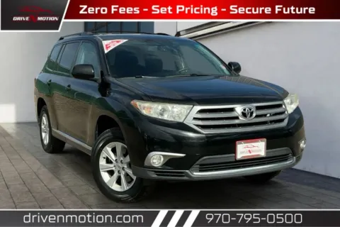 Black 2011 Toyota Highlander SE Sport Utility 4D for sale in Greeley, CO